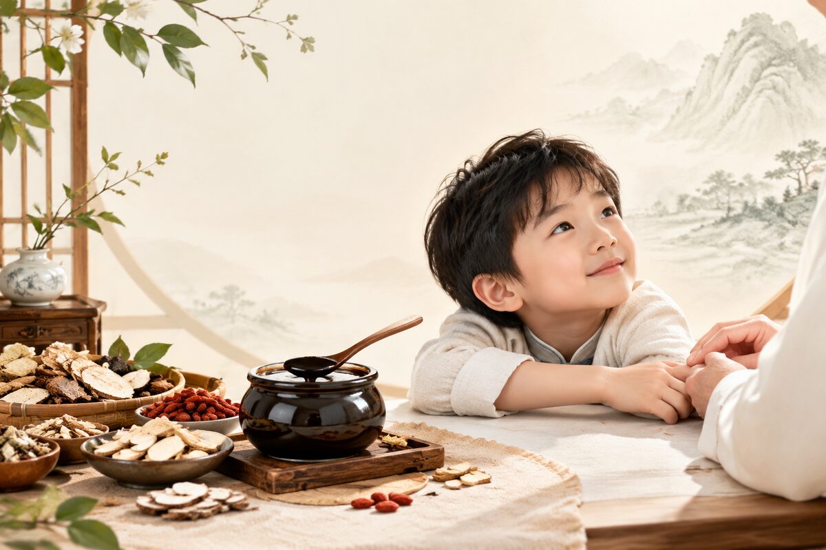 孩子挑食瘦小睡不安稳？中药儿童膏方调理的常见问题解答