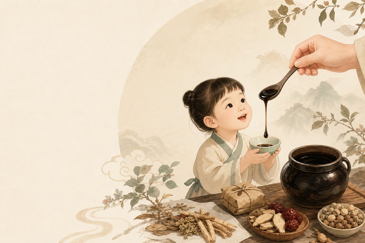 中药儿童膏方是什么？0-12岁一人一方调理的科普说明