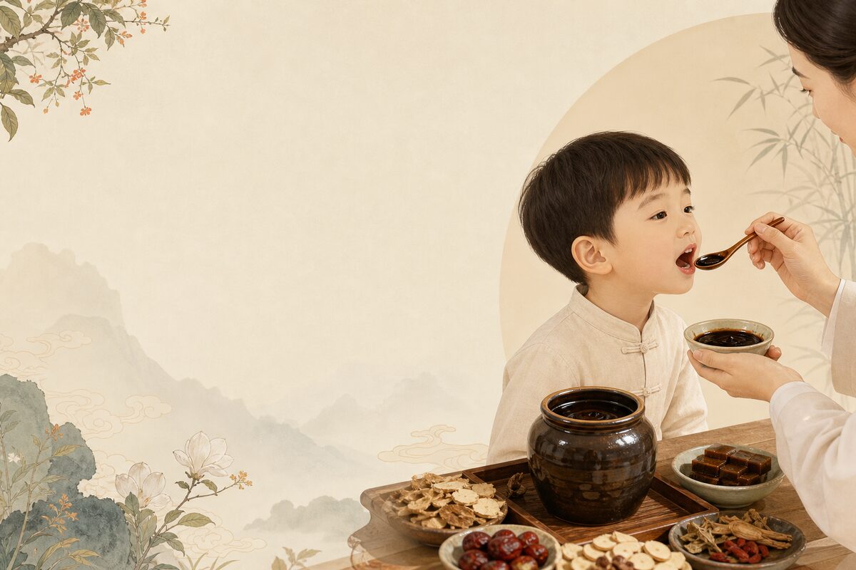 中药儿童膏方是什么？0-12岁调理脾胃体质的科普说明