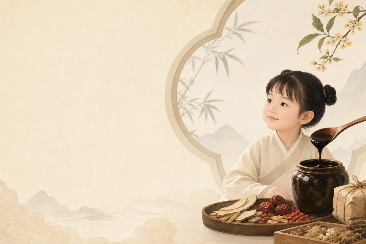 中药儿童膏方是什么？0-12岁一人一方调理的科普说明