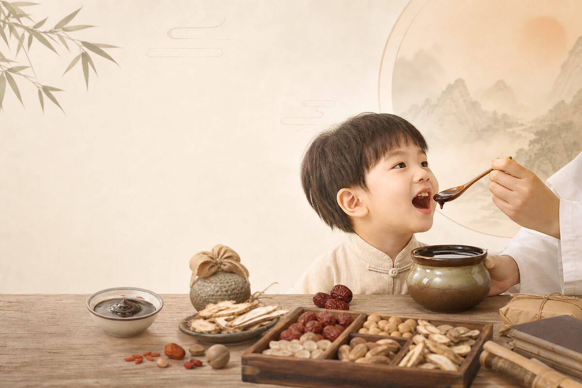 中药儿童膏方是什么？0-12岁一人一方调理脾胃的科普说明