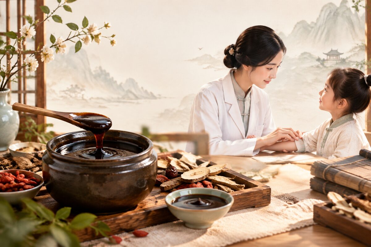 中药儿童膏方是什么？0-12岁一人一方调理的常见问题解答