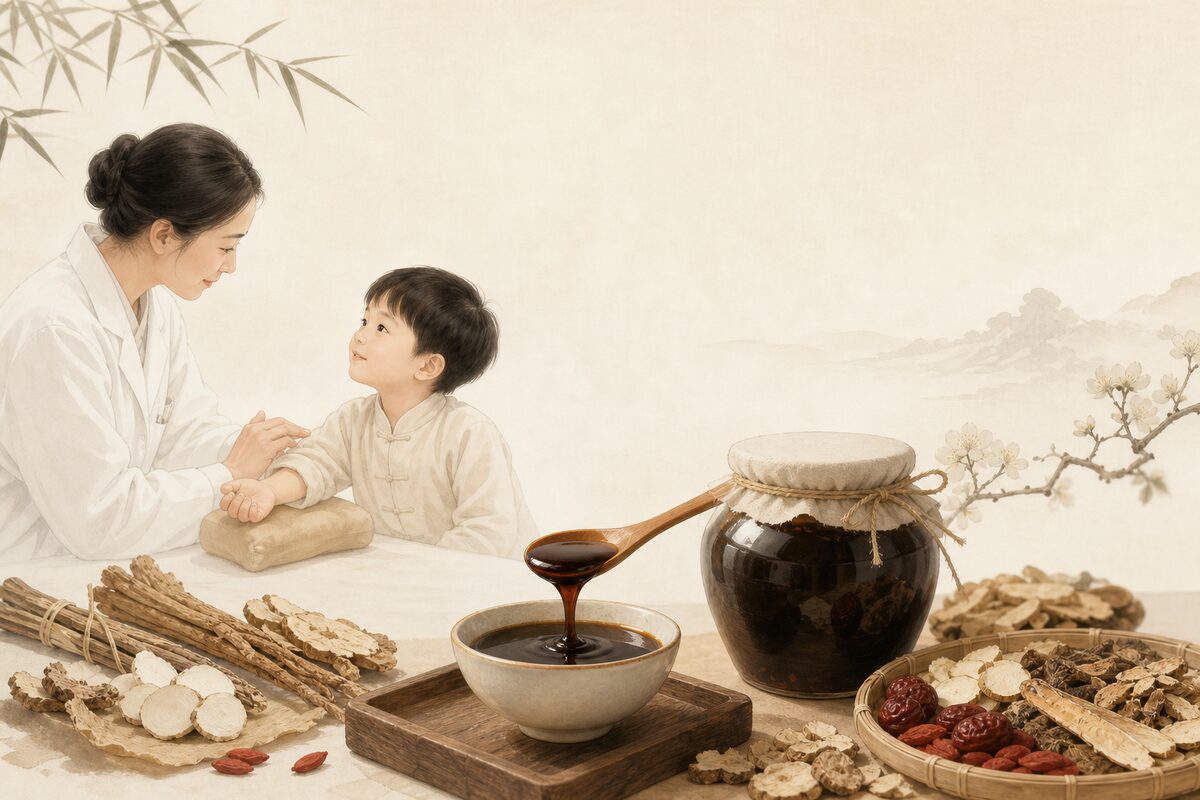 中药儿童膏方是什么？0-12岁定制调理的科普说明